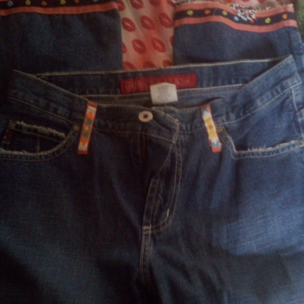 Capri guess jeans size 7